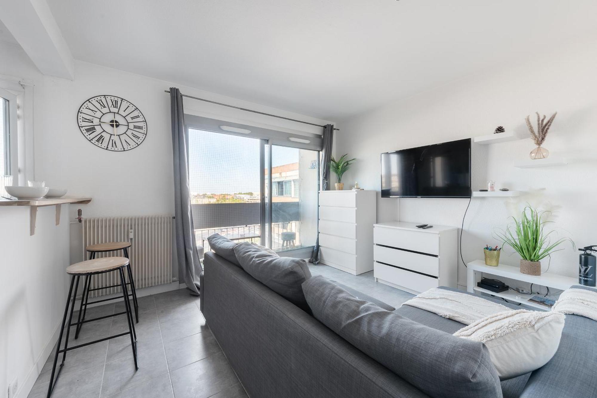 Cosy T2, Terrasse Privee Et Parking Apartamento Toulouse Exterior foto